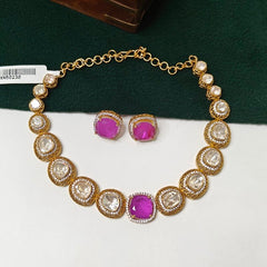 Bani Moissanite necklace set