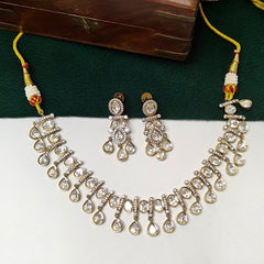 Ivaan Polki Neckline set