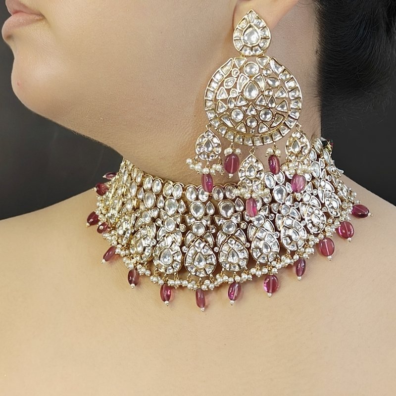 Arunima Polki Choker Set