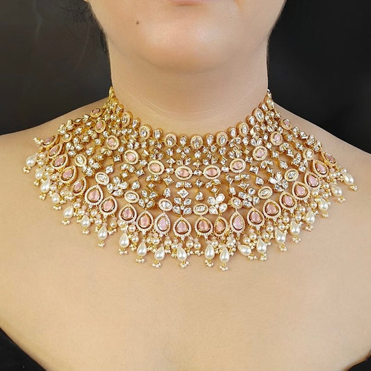 Sushmita Pink Bridal Set