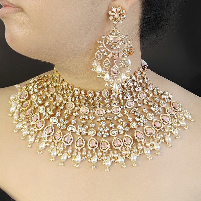 Sushmita Pink Bridal Set