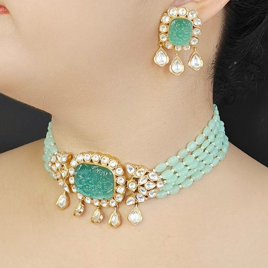 Diya Mint Green Set