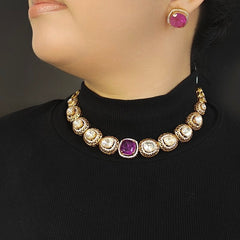 Bani Moissanite necklace set