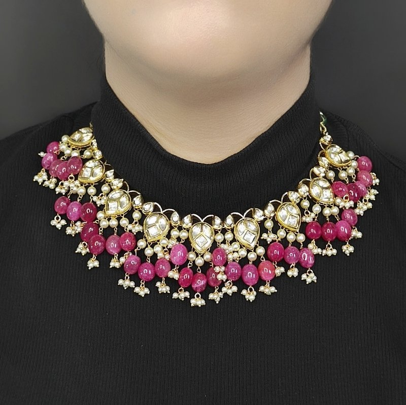 Amrita Polki Necklace Set