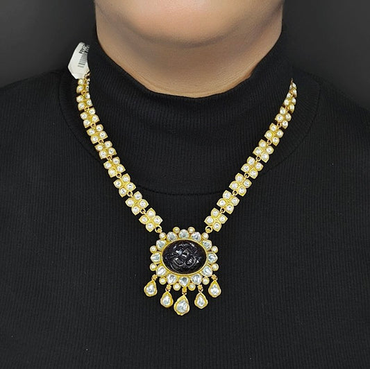 Apsara Purple Polki Set