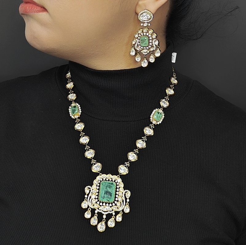 Avantika polki necklace set