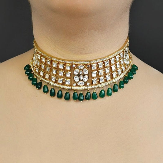 Yavi Polki Choker Set