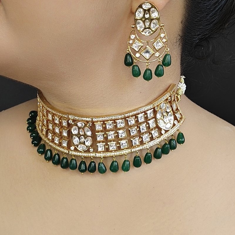 Yavi Polki Choker Set