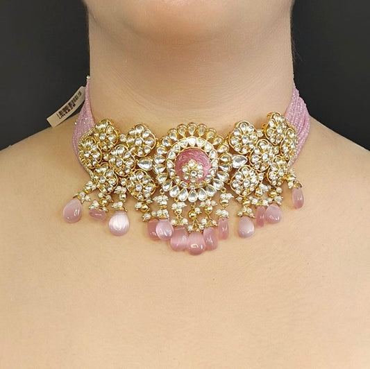 Neelima Polki Choker Set