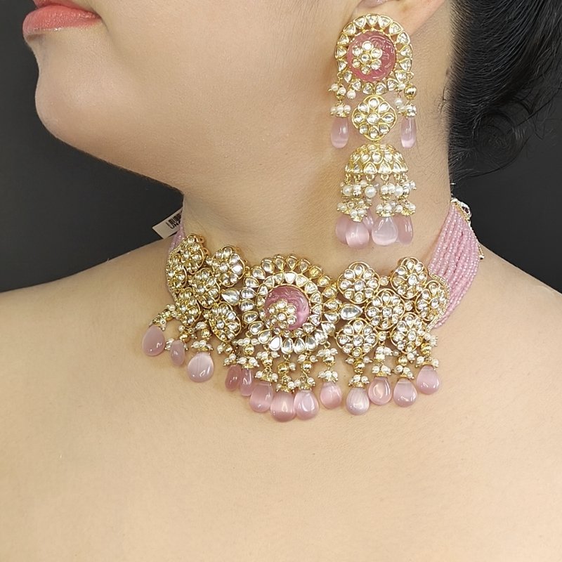 Neelima Polki Choker Set