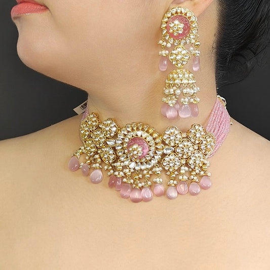 Neelima Polki Choker Set
