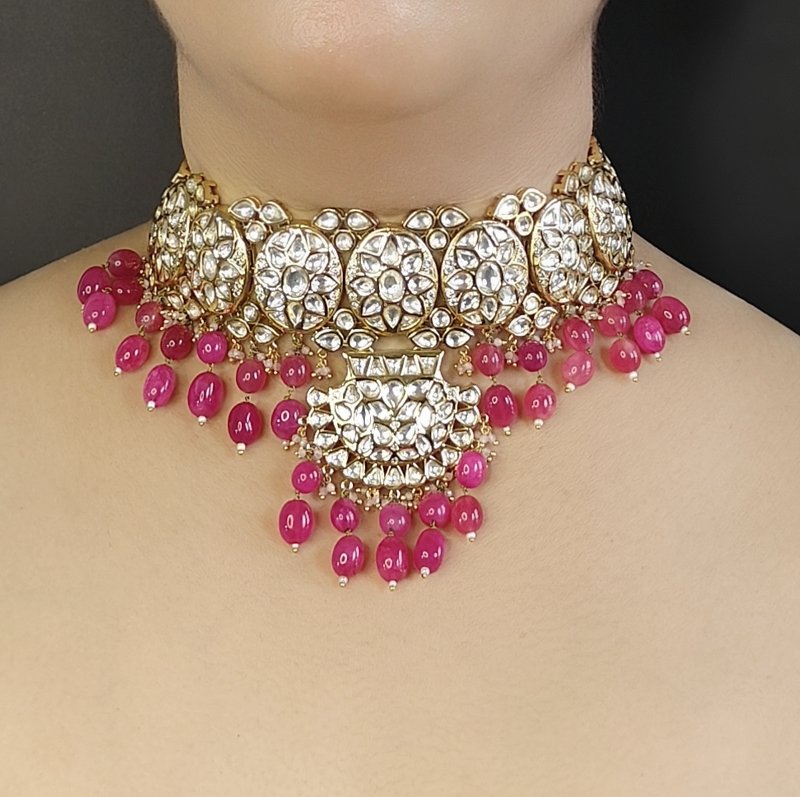 Beela polki choker set