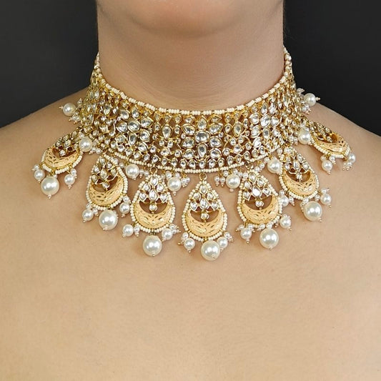 Maria Peach Polki Set