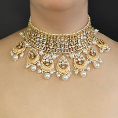 Maria Peach Polki Set