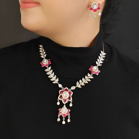 Bevlin Hot Pink Chain Set