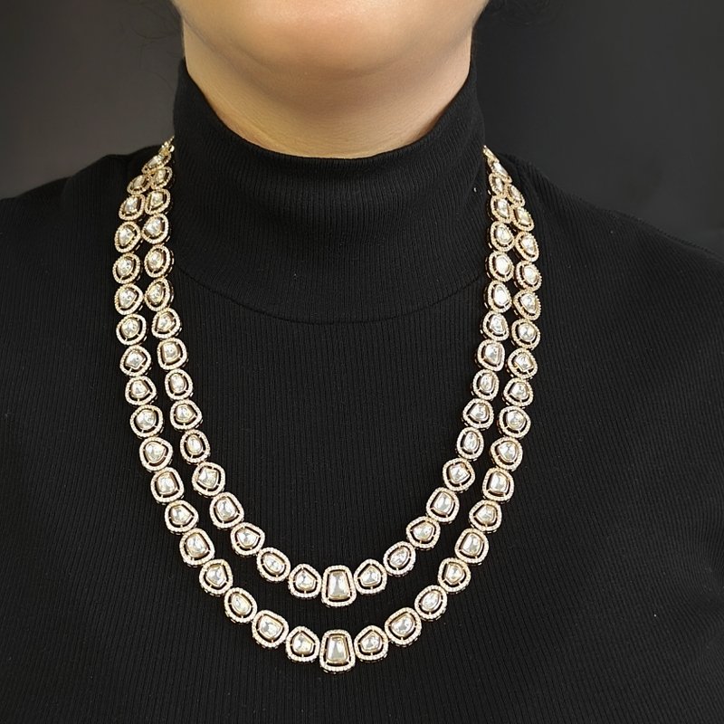 Brinda Polki Long Set