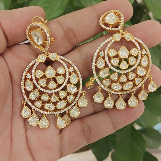 Vrinda Polki Chaandbali