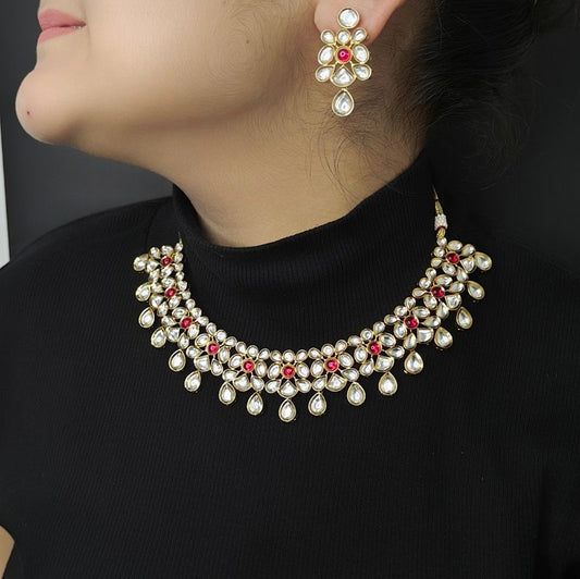 Tamara Polki Neckline Set