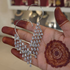 Mini cz earrings