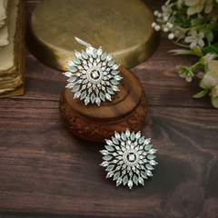 Mila Mint Green Earrings