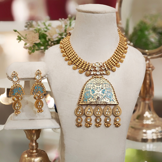 Kavi Antique Polki Set