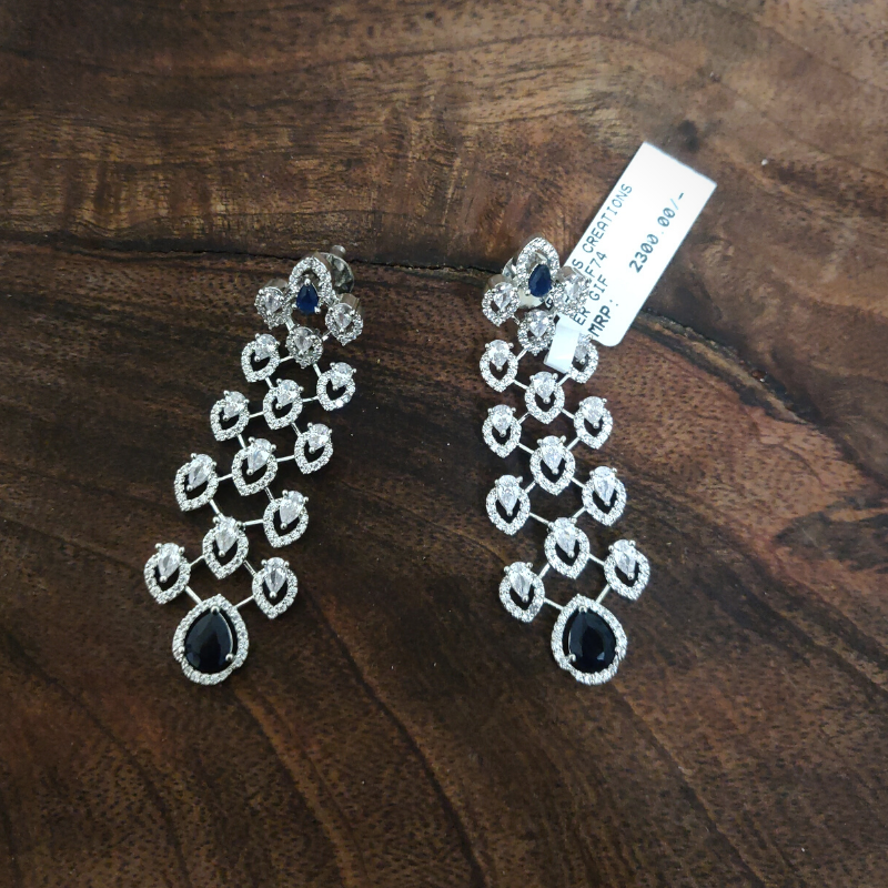 Ella Black AD Earrings