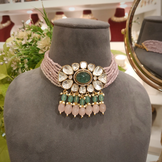 Bandita Pink Choker Set