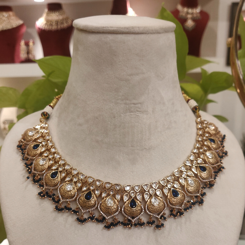 Amisha Royal Blue Set