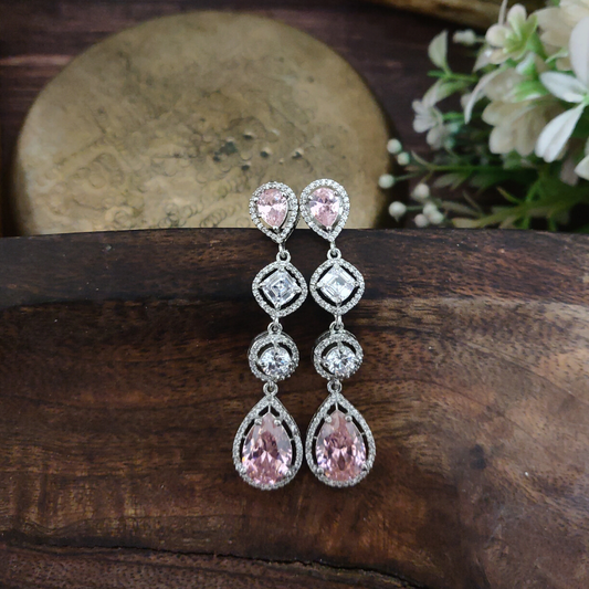 Mia Pink AD Earrings