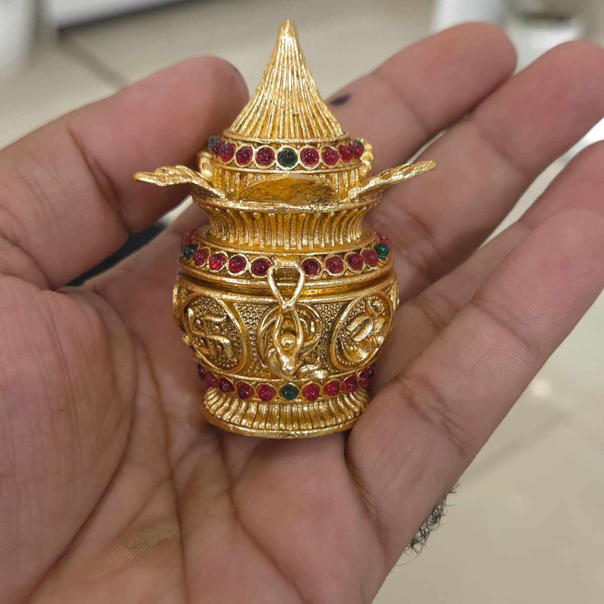 Shree kalash coin box/ sindoor dibiaa