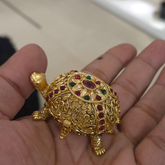 Good luck tortoise coin sindoor dibiaa