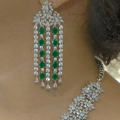 Rubicon cz necklace set
