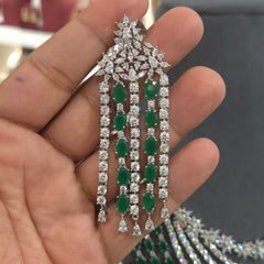 Rubicon cz necklace set