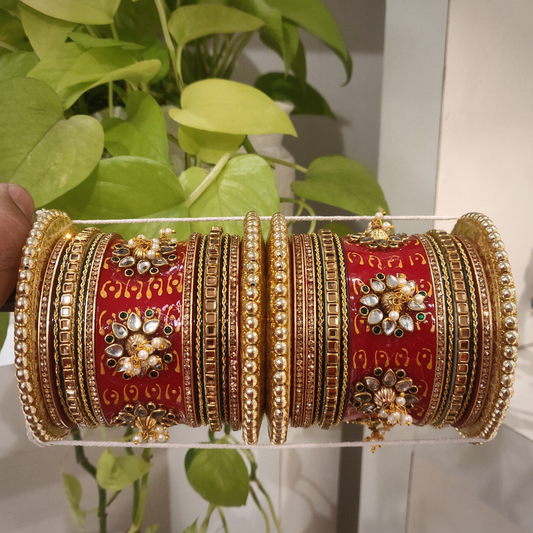 Pushpa Chura Set