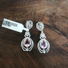 Elinaa Pink Ad Earrings