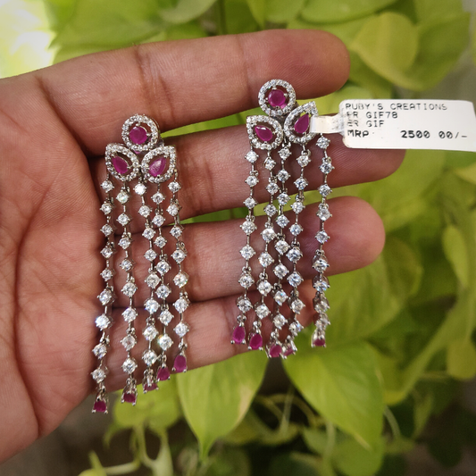 Luna Ruby AD earrings