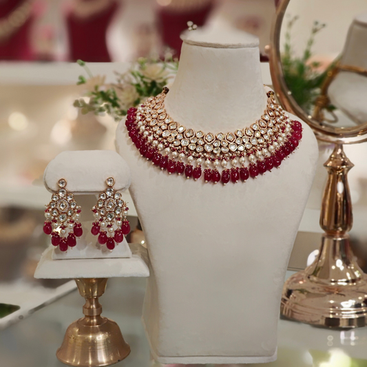 Ditii Polki Neckline Set