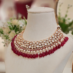 Ditii Polki Neckline Set