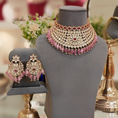 Anahita Polki Necklace Set