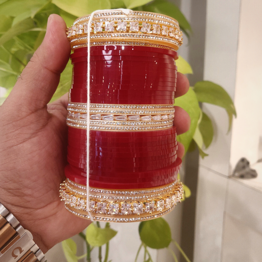 Bavleen Chura Set