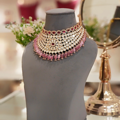 Anahita Polki Necklace Set