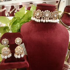 Isha Polki Choker Set