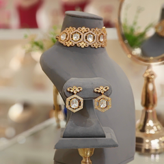 Cheshtha Polki Choker Set