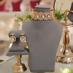 Cheshtha Polki Choker Set