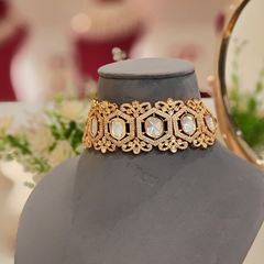 Cheshtha Polki Choker Set