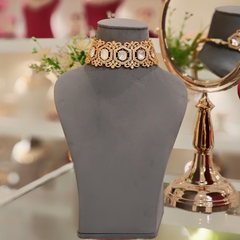 Cheshtha Polki Choker Set