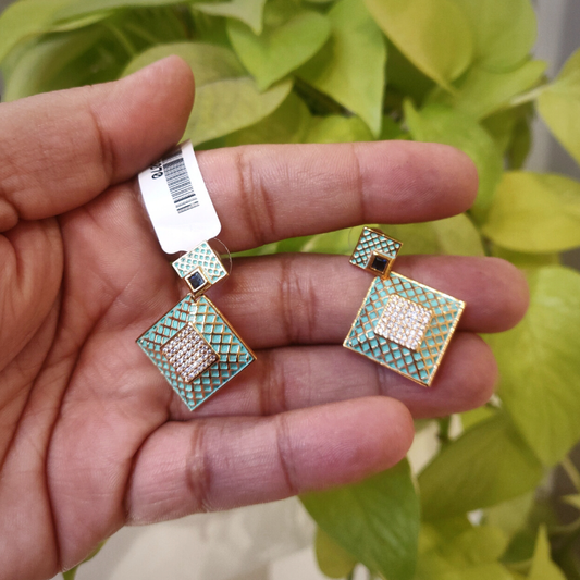 Noor Mint Earrings