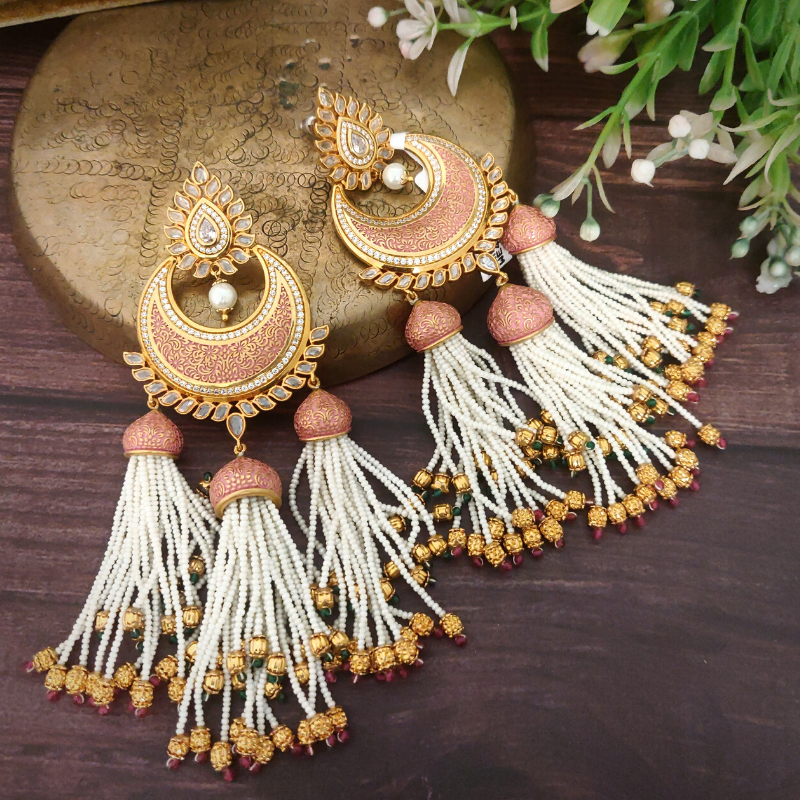 Meena Chaandbali Earrings