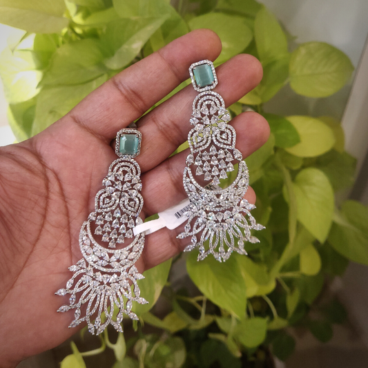 Evelyn Mint Green Earrings