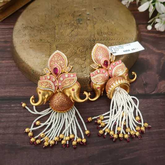 Eravat Elepahant Jhumka